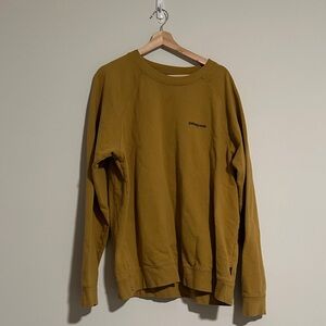 Patagonia Ochre Regenerative Organic Certified™ Cotton Crewneck Sweatshirt